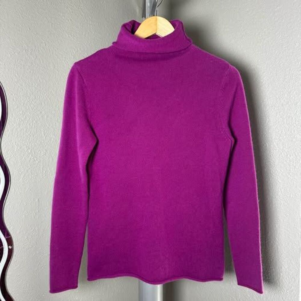 Eileen Fisher cashmere Turtleneck Sweater small
